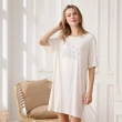 【La Felino 羅絲美】清新小花寬鬆短袖洋裝睡衣(L3767)