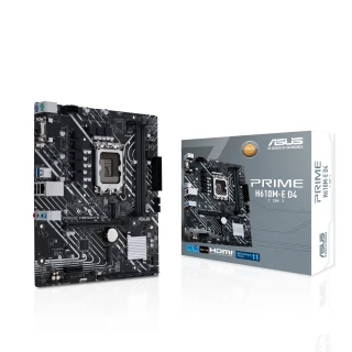 【ASUS 華碩】PRIME-H610M-E-D4-CSM 主機板