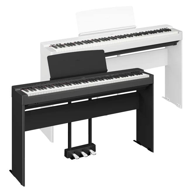 【YAMAHA】P225 數位鋼琴 電鋼琴 琴架三踏套裝組合(Yamaha官方經銷)