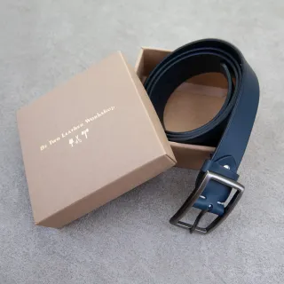 【Be Two】皮帶 腰帶 標準寬 34mm 禮物(義大利皮革 台灣設計製造)