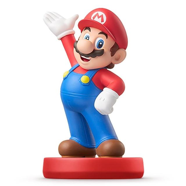 【Nintendo 任天堂】Switch amiibo 公仔 瑪利歐(超級瑪利歐系列)