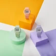 【CASIO 卡西歐】纖薄小巧百搭單色風格時尚腕錶 糖果綠 40.5mm(GMD-S5600BA-3)