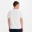 【LEVIS 官方旗艦】男款 合身版短袖T恤 / 螺旋Logo 白 熱賣單品 22491-1330