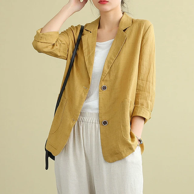 perng yuh 芃諭名品 約雅氣質 辮飾 西裝外套(20