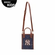 【MLB】童裝 迷你托特包 斜背包 兒童包包 MONOGRAM系列 紐約洋基隊(7ACRMD93N-50NYS)