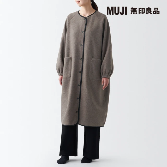 MUJI 無印良品 女撥水加工聚酯纖維長版羽絨大衣(共3色)