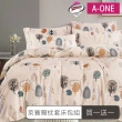 【A-ONE】買一送一  台灣製 吸濕排汗 萊賽爾枕套床包組(單人/雙人/加大 均一價 多款任選)