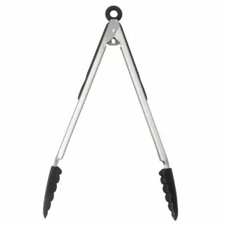 【NITORI 宜得利家居】矽膠廚具 矽膠料理用夾 L KT01(矽膠廚具 料理用夾 矽膠)