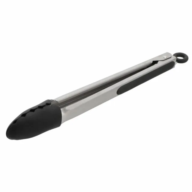 【NITORI 宜得利家居】矽膠廚具 矽膠料理用夾 L KT01(矽膠廚具 料理用夾 矽膠)