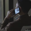 【ABSOLUTE】iPhone 15 Plus 6.7吋 LINKASEAIR軍規防摔抗變色大猩猩玻璃保護殼(低調感霧黑)