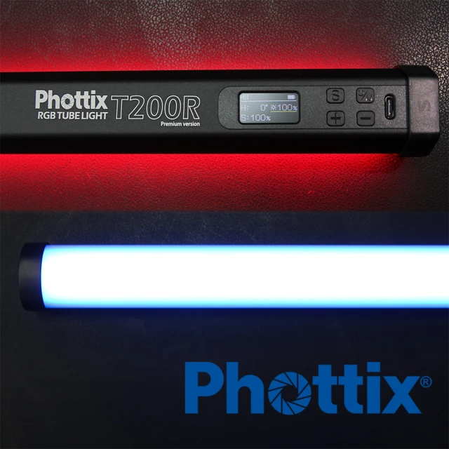 PhottixPhottix Phottix T200R RGB燈棒(81467)