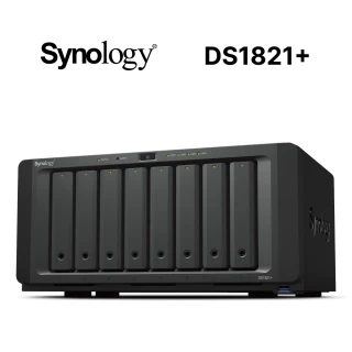 Synology 群暉科技 搭WD 4TB x2 ★ DS1821+ 8Bay NAS 網路儲存伺服器