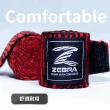 【Zebra Athletics】手綁帶/拳擊繃帶 255cm ZPBB02(白色 粉色 紅色 拳擊手綁帶 格鬥 拳擊手套)