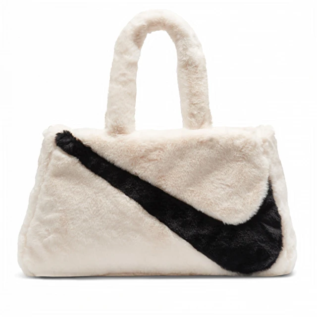 NIKE 耐吉 側背包 斜背包 小包 運動包 W NSW FX FUR TOTE HO23 黑白 FB3050-838