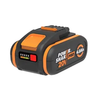 【WORX 威克士】20V鋰電池4.0Ah-橘(WA3553)