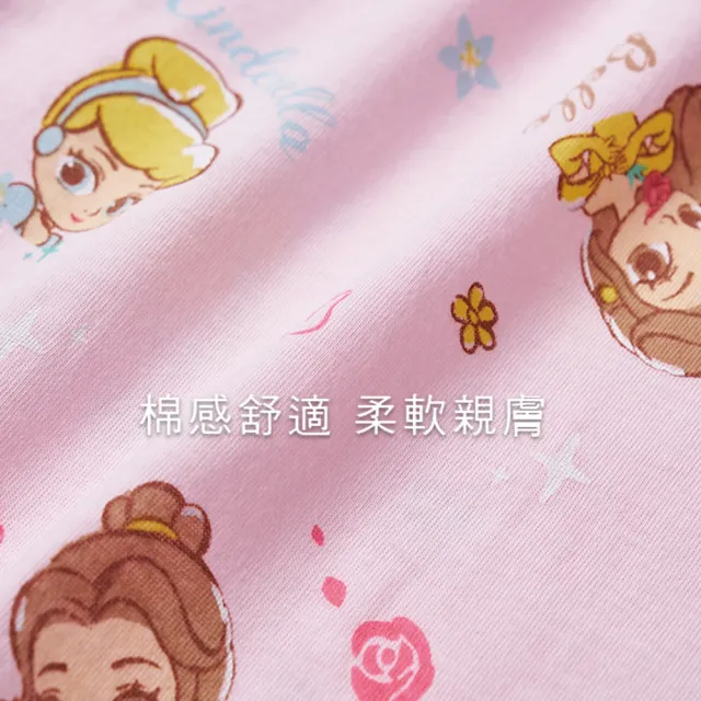 【ONEDER 旺達】迪士尼公主長袖純棉 居家 套裝 睡衣-04(100%棉質、獨家授權)