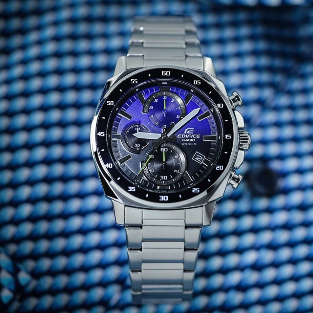CASIO 卡西歐 EDIFICE 太陽能雙顯系列藍芽智慧錶