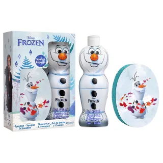 【Disney 迪士尼】Frozen 雪寶2合1沐浴洗髮精限量版禮盒