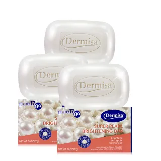 【Dermisa】珍珠光采耀白淡斑皂3入組85gx3(潔顏皂)