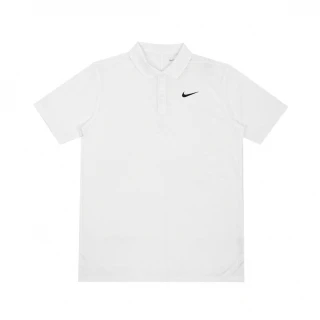 【NIKE 耐吉】NIKE GOLF  DRI-FIT VCTRY+JCQRD 男士 短袖POLO衫 白(DV8538-100)