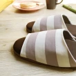 【iSlippers】台灣製造-療癒系-漫活家居室內拖鞋(條紋-單雙任選)
