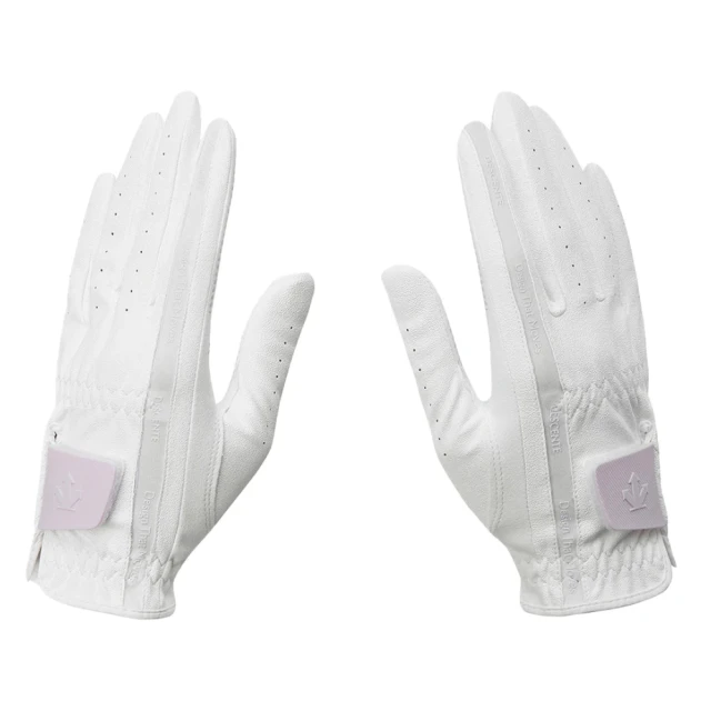 DESCENTEDESCENTE WOMENS 360 GRIP TWO-HANDED GLOVES 女士高爾夫球手套(紫丁香色)