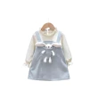 【Baby 童衣】任選 立體娃娃造型假兩件式洋裝 女童洋裝 可愛洋裝  88946(小熊粉色)