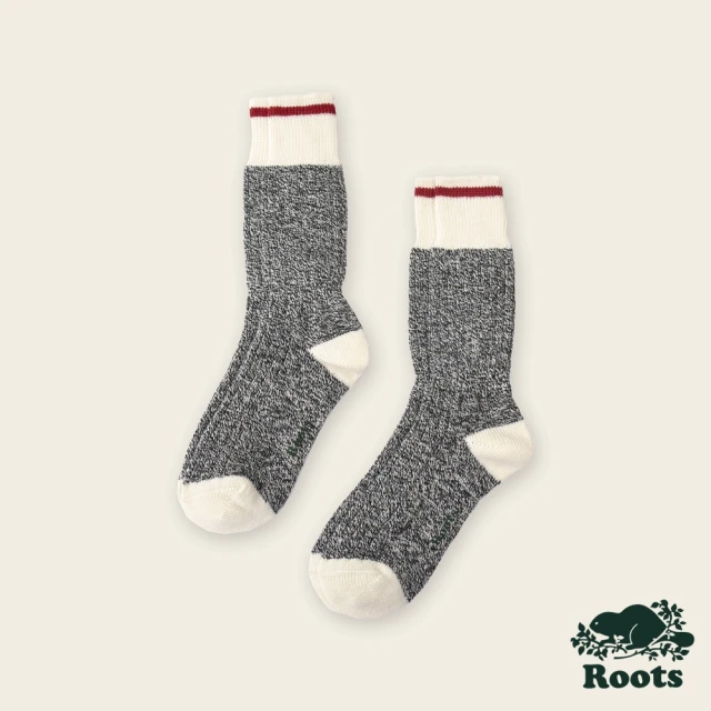 Roots Roots配件-經典小木屋系列 經典元素舒適長襪