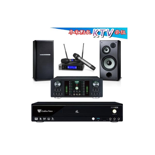 【金嗓】CPX-900 K2R+DB-7AN+JBL VM200+TDF M-103(4TB點歌機+擴大機+無線麥克風+喇叭)