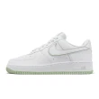 【NIKE 耐吉】休閒鞋 Air Force 1 07 白 哈密瓜綠 男鞋 女鞋 AF1 綠滾邊(DV0788-105)