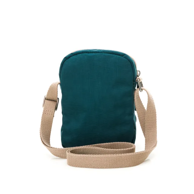【Kinloch Anderson】迷霧森林 多功能夾層小款側背包(藍綠色)