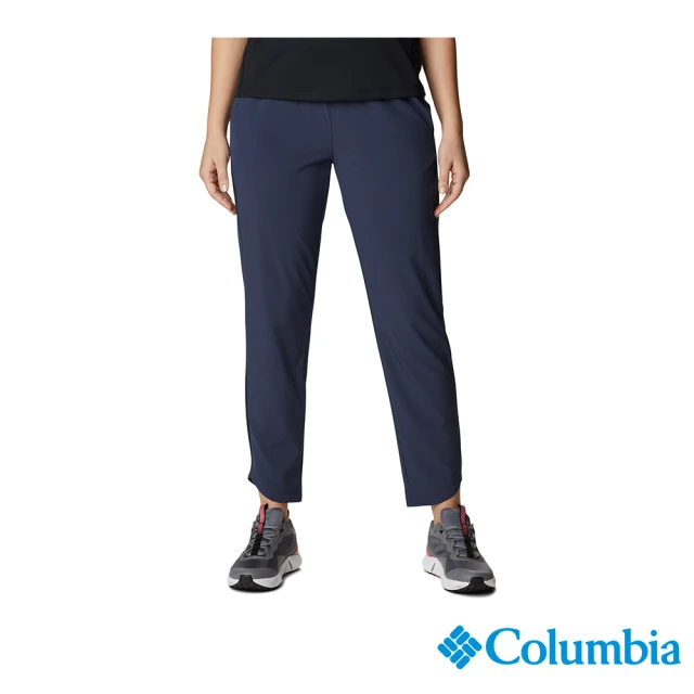 【Columbia 哥倫比亞 官方旗艦】女款-Columbia Hike™UPF50快排休閒長褲(UAR33630/HF)