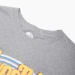 【LEVIS 官方旗艦】Silver Tab銀標系列 男款 寬鬆版短袖T恤 / 復古點唱機Logo 麻花灰 人氣新品 16143-1007