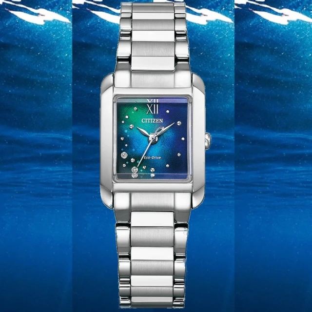 【CITIZEN 星辰】L系列 千彩之海 光動能 真鑽腕錶(EW5591-60L)
