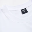【EDWIN】男裝 七彩反光LOGO短袖T恤(白色)