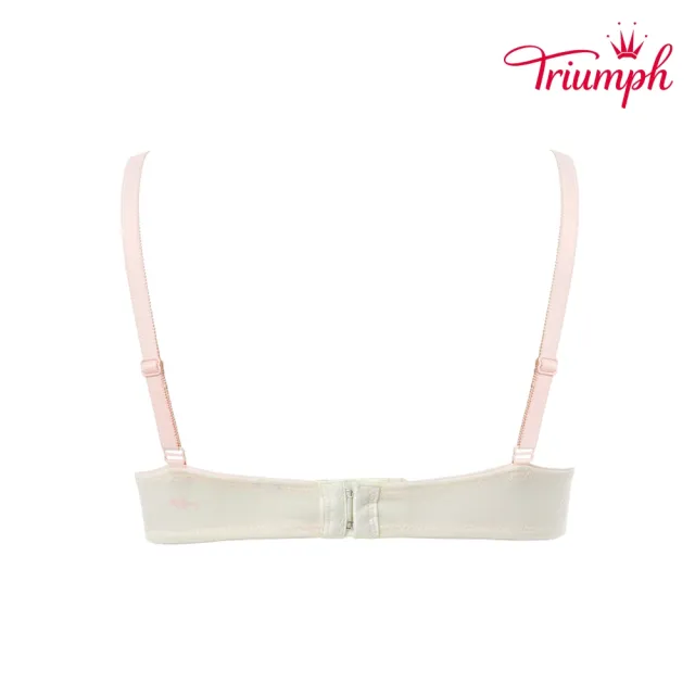 【Triumph 黛安芬】少女系列 牛奶紗Stage3軟鋼圈 B-D罩杯內衣(乳白色)