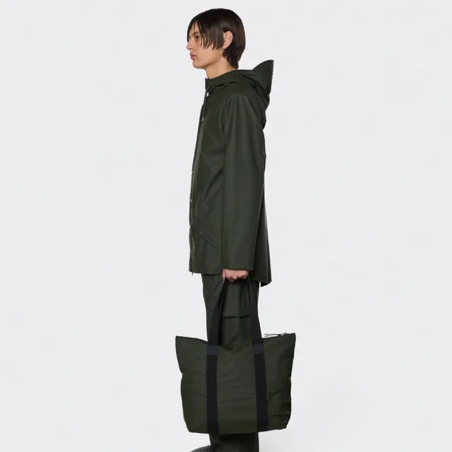 RAINS Tote Bag Rush Green