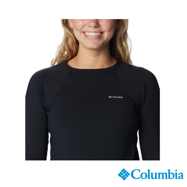 Columbia 哥倫比亞Columbia 哥倫比亞 女款-Omni-Heat鋁點保暖快排內著上衣-黑色(UAL67630BK/HF)