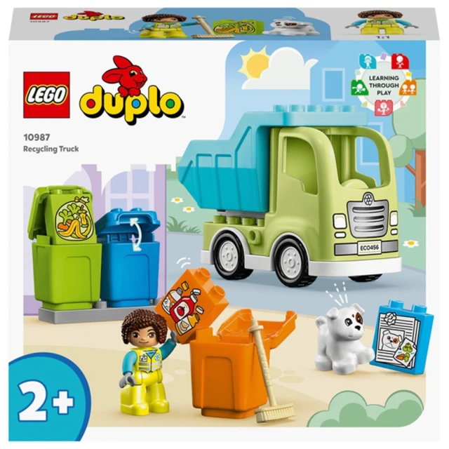LEGO 樂高LEGO 樂高 10987 Duplo得寶系列 資源回收車(玩具車 啟蒙玩具 幼兒積木)