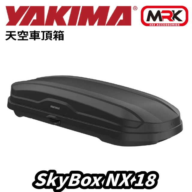 YAKIMA SkyBox NX18 510L 天空行李箱 車頂箱 雙邊開 旅行箱(91.4x42x213cm)