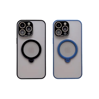 【防摔專家】iPhone 15 Pro Max 全包覆可支援Magsafe指環支架保護殼