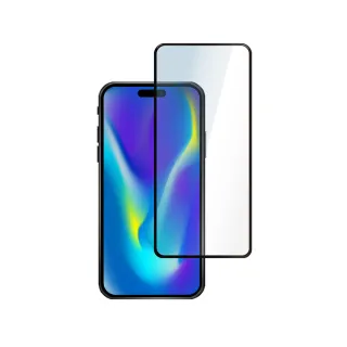 【General】iPhone 15 Pro Max 保護貼 i15 Pro Max 6.7吋 玻璃貼 3D全滿版藍光鋼化螢幕保護膜(極簡黑)