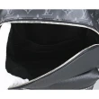 【Louis Vuitton 路易威登】M30230 Discovery PM字母LOGO牛皮拼接老花塗層帆布拉鍊後背包(黑x炭黑)