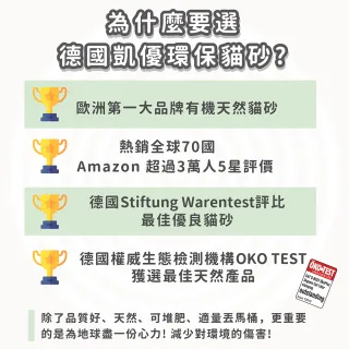 【CAT’S BEST 凱優】崩解木屑砂-藍標粗砂-10L(貓砂/木屑砂/環保砂/松木砂/小動物砂)