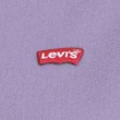 【LEVIS 官方旗艦】女款 寬鬆版連帽外套 / 刺繡Logo 香芋紫 熱賣單品 A0777-0017