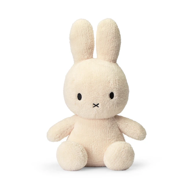 BON TON TOYS Miffy米菲兔填充玩偶-奶油(50cm 玩偶、娃娃、公仔)