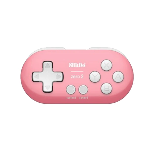 【8Bitdo】八位堂 Switch 副廠 ZERO 2 迷你便攜式藍芽手把/80EK(粉色)