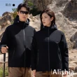 【Alishia】男女款一體式羽絨棉裡防風外套(現+預  深灰 / 米 / 紅 / 粉 / 深藍 / 黑 / 白 / 橘)