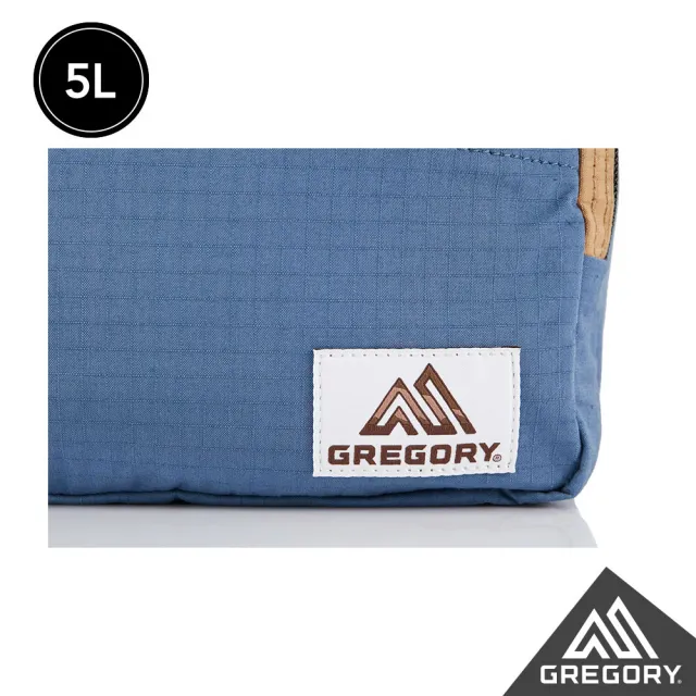 【Gregory】5L UTILITY SHOULDER 斜背包(米黃/藍)
