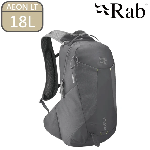 RABRAB AEON LT 健行多功能背包-煤炭黑 QAP-20-18(登山、背包、每天、旅遊、戶外)